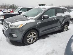 Salvage cars for sale from Copart New Britain, CT: 2017 Ford Escape SE