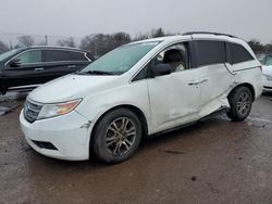 Salvage cars for sale at Chalfont, PA auction: 2013 Honda Odyssey EX