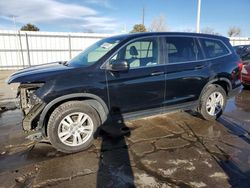 Honda Pilot salvage cars for sale: 2018 Honda Pilot LX