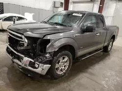 Salvage cars for sale from Copart Avon, MN: 2015 Ford F150 Super Cab