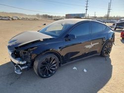 Salvage cars for sale at Colorado Springs, CO auction: 2022 Tesla Model Y