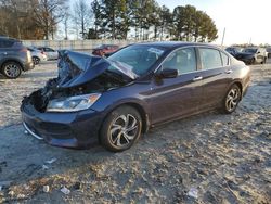 Salvage cars for sale at auction: 2016 Honda Accord LX