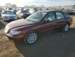 Salvage cars for sale from Copart San Martin, CA: 2009 Hyundai Azera GLS