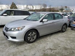 Salvage cars for sale at Spartanburg, SC auction: 2013 Honda Accord LX