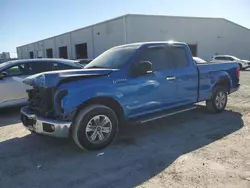 Salvage cars for sale at Jacksonville, FL auction: 2015 Ford F150 Super Cab