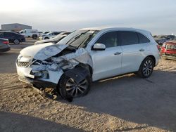 2014 Acura MDX Technology en venta en Amarillo, TX