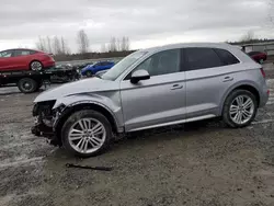 Audi q5 salvage cars for sale: 2018 Audi Q5 Premium Plus