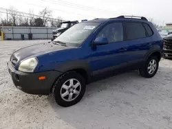 Salvage cars for sale at Walton, KY auction: 2005 Hyundai Tucson GLS