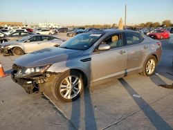 Salvage cars for sale from Copart Grand Prairie, TX: 2013 KIA Optima EX