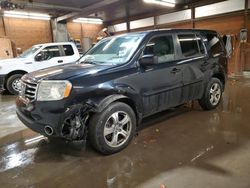 Salvage cars for sale at auction: 2015 Honda Pilot EXL