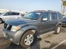 Salvage cars for sale from Copart Van Nuys, CA: 2007 Nissan Pathfinder LE