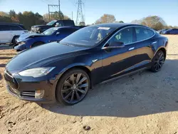 Salvage cars for sale at China Grove, NC auction: 2015 Tesla Model S 85D