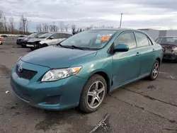 Vehiculos salvage en venta de Copart Portland, OR: 2009 Toyota Corolla Base