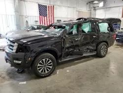 Salvage SUVs for sale at auction: 2016 Ford Expedition EL XLT