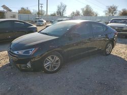 Salvage cars for sale at Oklahoma City, OK auction: 2020 Hyundai Elantra SEL