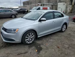 Salvage cars for sale at Fredericksburg, VA auction: 2012 Volkswagen Jetta SE