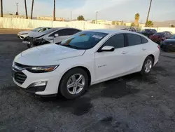 Salvage cars for sale from Copart Van Nuys, CA: 2020 Chevrolet Malibu LS