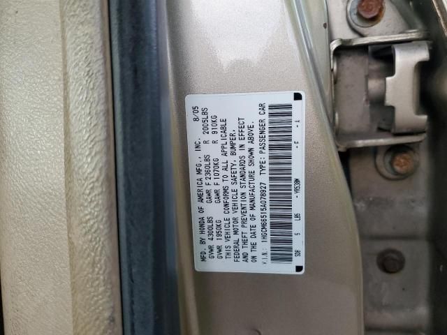 2005 Honda Accord EX