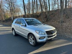 Mercedes-Benz m-Class salvage cars for sale: 2012 Mercedes-Benz ML 350 Bluetec