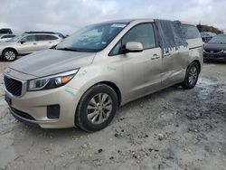 KIA Sedona lx salvage cars for sale: 2017 KIA Sedona LX