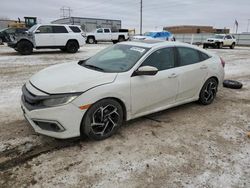 Salvage cars for sale at Bismarck, ND auction: 2020 Honda Civic EX