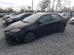 Salvage cars for sale at Riverview, FL auction: 2018 Toyota Corolla L