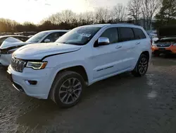 Jeep salvage cars for sale: 2017 Jeep Grand Cherokee Overland