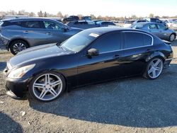 Salvage cars for sale from Copart Antelope, CA: 2013 Infiniti G37 Base