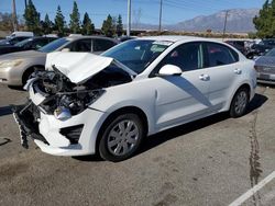 KIA salvage cars for sale: 2022 KIA Rio LX