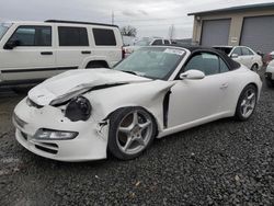 Salvage cars for sale at Eugene, OR auction: 2008 Porsche 911 Carrera Cabriolet