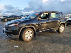 Salvage cars for sale at Antelope, CA auction: 2017 Jeep Cherokee Sport