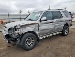 Salvage cars for sale at Chicago Heights, IL auction: 2006 Toyota Sequoia SR5