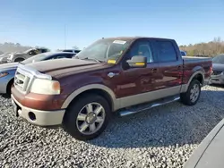 Salvage cars for sale from Copart Byron, GA: 2007 Ford F150 Supercrew