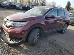 Salvage cars for sale at Portland, OR auction: 2018 Honda CR-V EXL