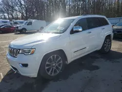 2018 Jeep Grand Cherokee Overland en venta en Glassboro, NJ