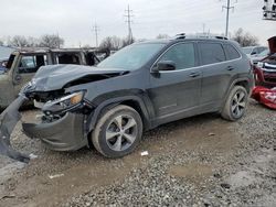 Salvage cars for sale from Copart Columbus, OH: 2019 Jeep Cherokee Limited