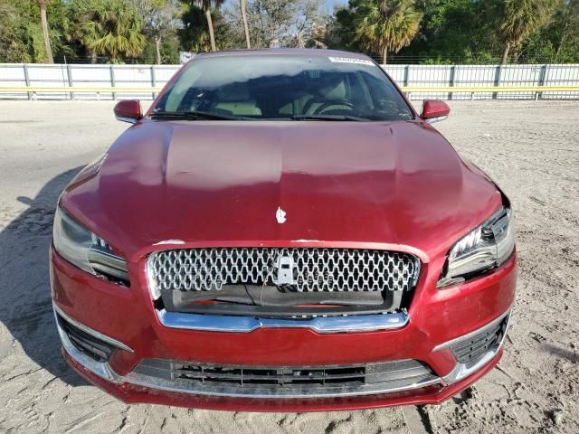 2017 Lincoln MKZ Premiere