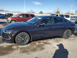 Salvage cars for sale at Littleton, CO auction: 2023 Hyundai Sonata Hybrid