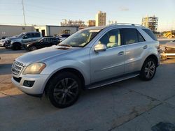 Mercedes-Benz salvage cars for sale: 2009 Mercedes-Benz ML 350