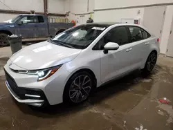 Salvage cars for sale from Copart Nisku, AB: 2022 Toyota Corolla SE