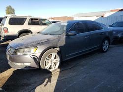 Salvage cars for sale at North Las Vegas, NV auction: 2014 Volkswagen Passat SEL