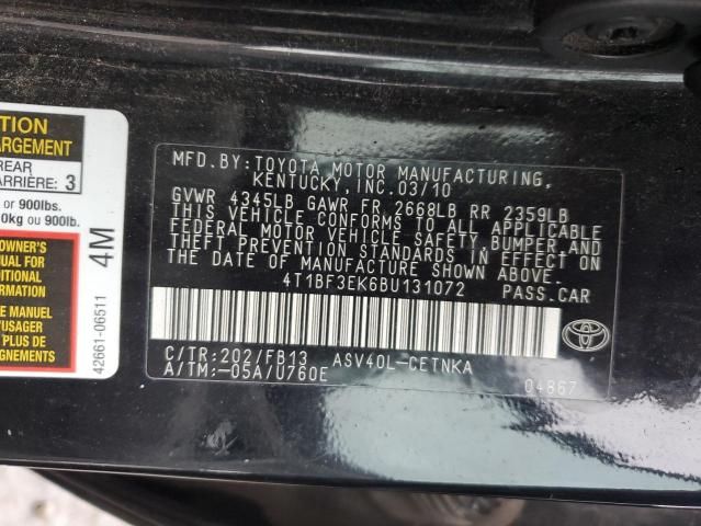 2011 Toyota Camry Base