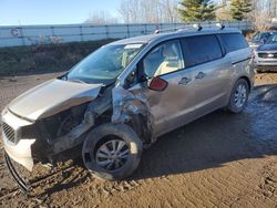 KIA Sedona lx salvage cars for sale: 2016 KIA Sedona LX