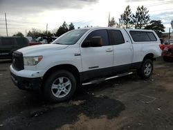 Toyota Tundra Double cab sr5 salvage cars for sale: 2010 Toyota Tundra Double Cab SR5