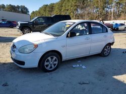 Salvage cars for sale at Seaford, DE auction: 2007 Hyundai Accent GLS