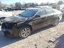 Chevrolet salvage cars for sale: 2018 Chevrolet Impala LT