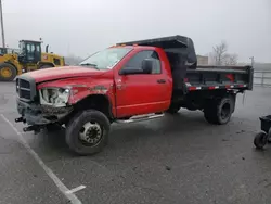 Salvage trucks for sale at Glassboro, NJ auction: 2008 Dodge RAM 4500 ST