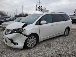 Toyota salvage cars for sale: 2011 Toyota Sienna XLE