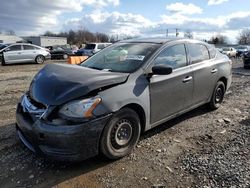 Salvage cars for sale at Hillsborough, NJ auction: 2014 Nissan Sentra S