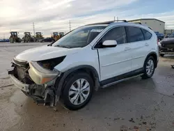 Salvage cars for sale at Haslet, TX auction: 2012 Honda CR-V EXL